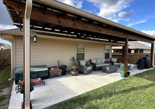 Home Staging Secrets: Make Your Concrete Patio The Star In Pflugerville, TX